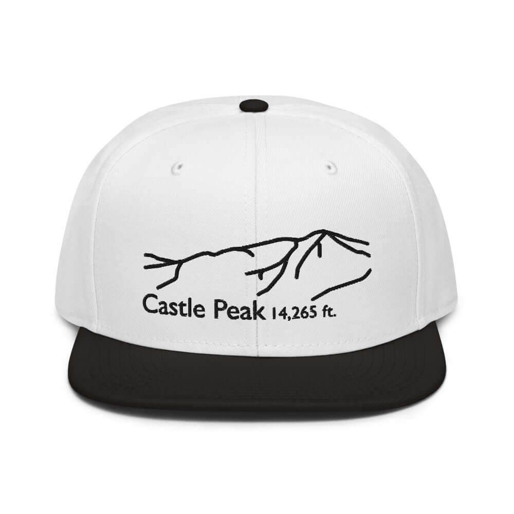 Castle Peak Fourteener Snapback Hat – Mtns Co