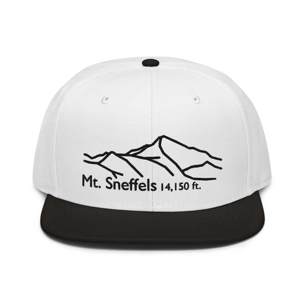 Mt. Sneffels Fourteener Snapback Hat – Mtns Co