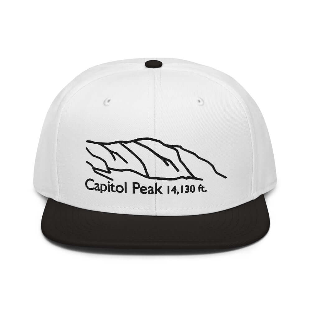 Capitol Peak Fourteener Snapback Hat – Mtns Co
