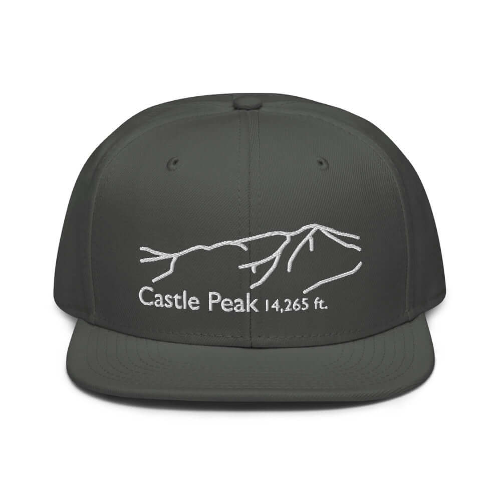 Castle Peak Fourteener Snapback Hat – Mtns Co