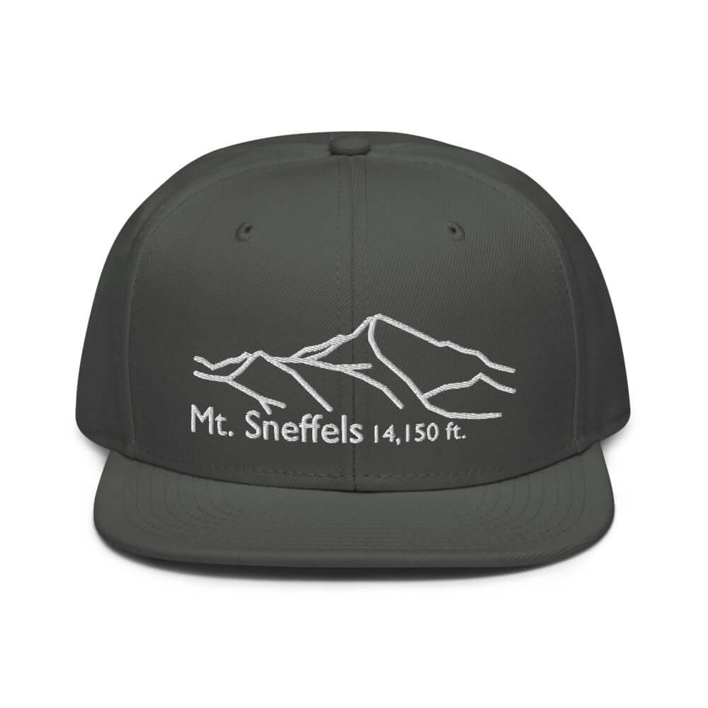 Mt. Sneffels Fourteener Snapback Hat – Mtns Co