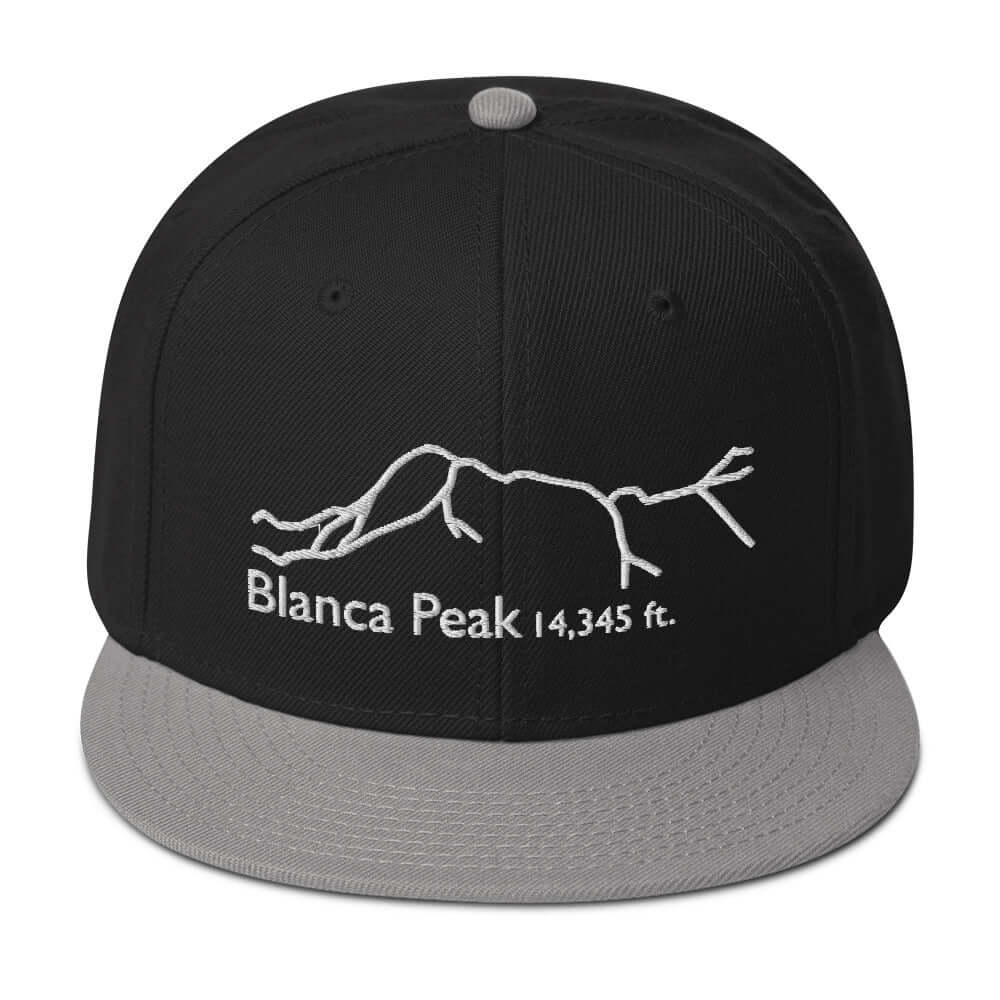Blanca Peak Fourteener Snapback Hat – Mtns Co
