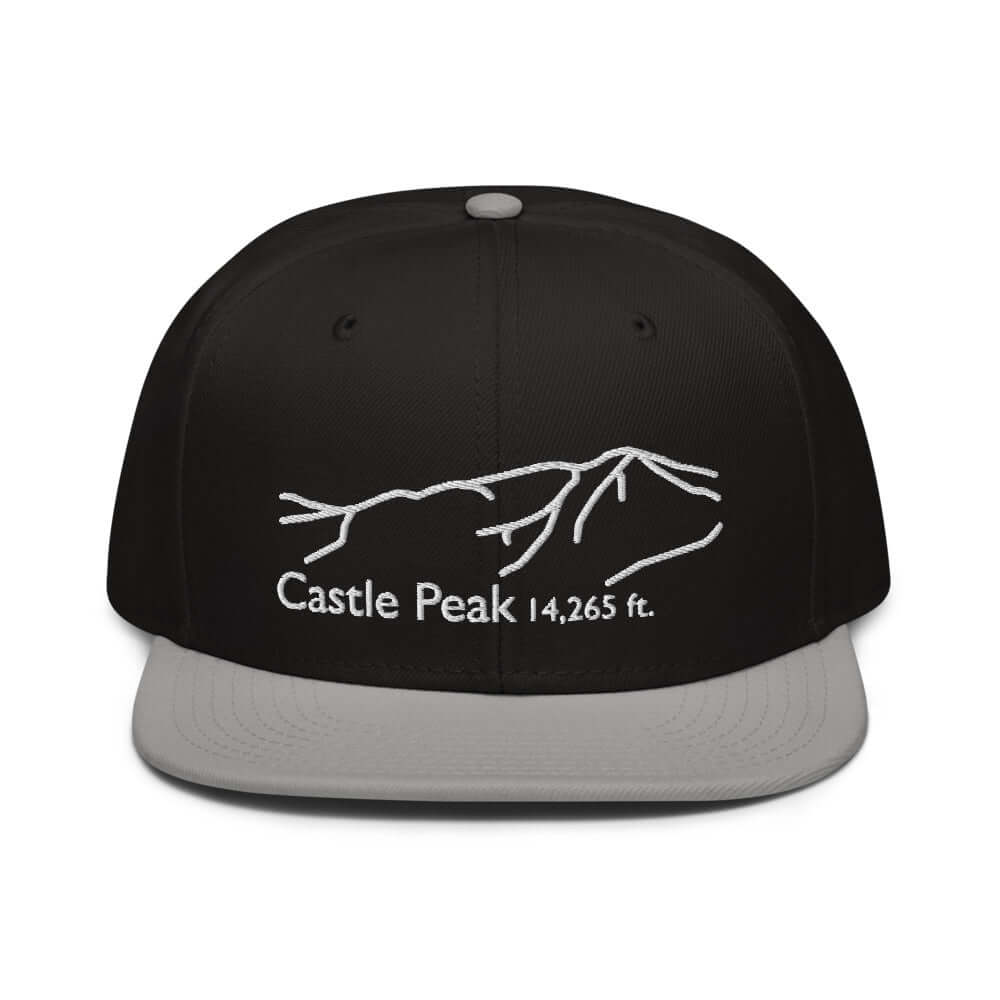 Castle Peak Fourteener Snapback Hat – Mtns Co