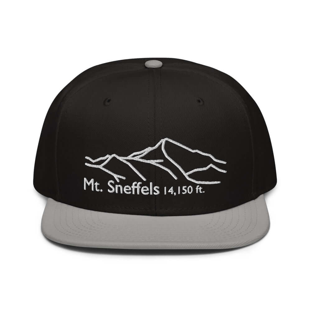 Mt. Sneffels Fourteener Snapback Hat – Mtns Co