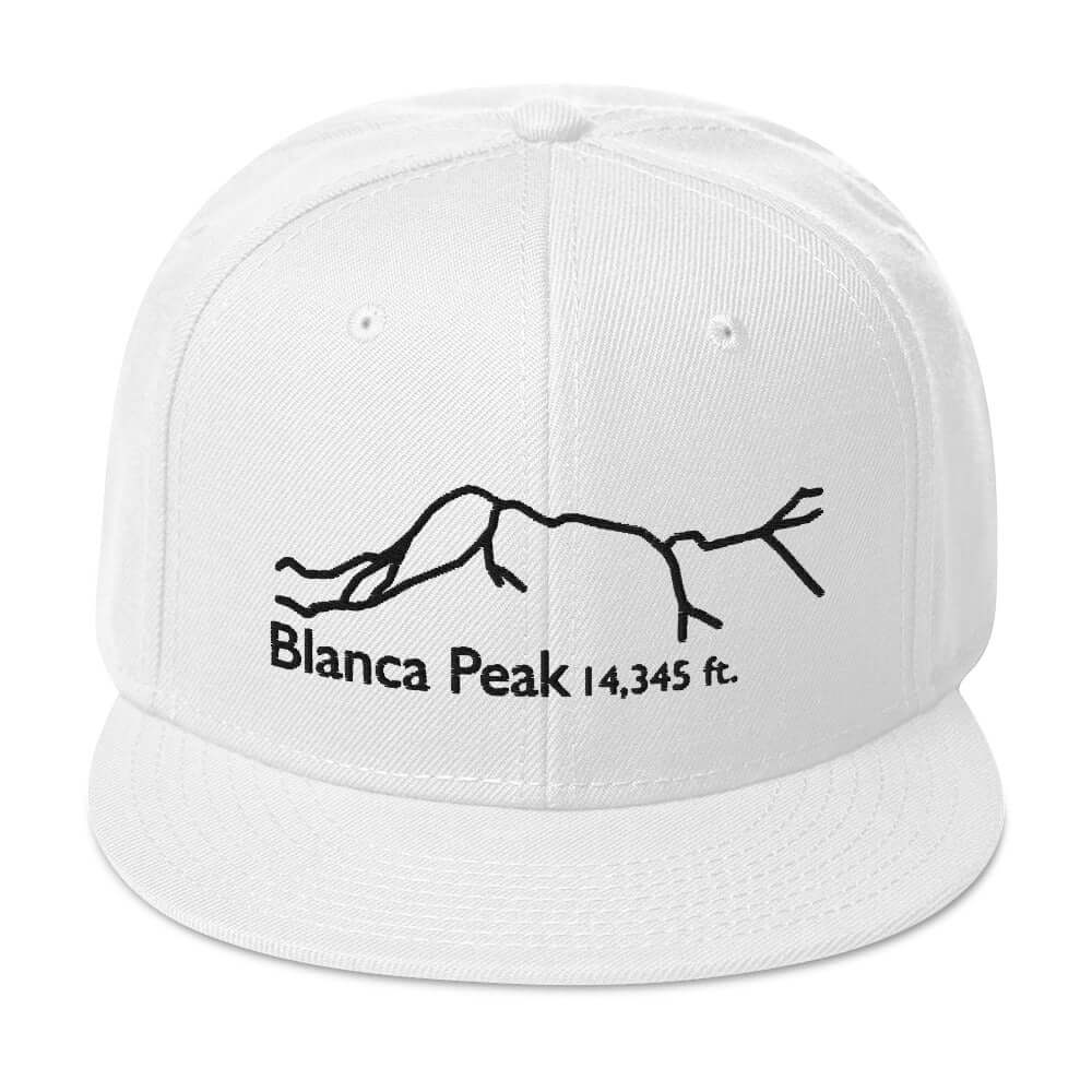 Blanca Peak Fourteener Snapback Hat – Mtns Co