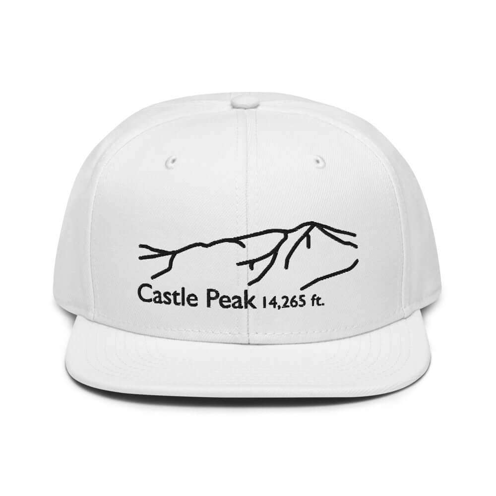 Castle Peak Fourteener Snapback Hat – Mtns Co