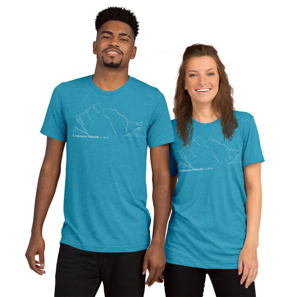 Crestone Needle Tri-Blend T-Shirt – Mtns Co