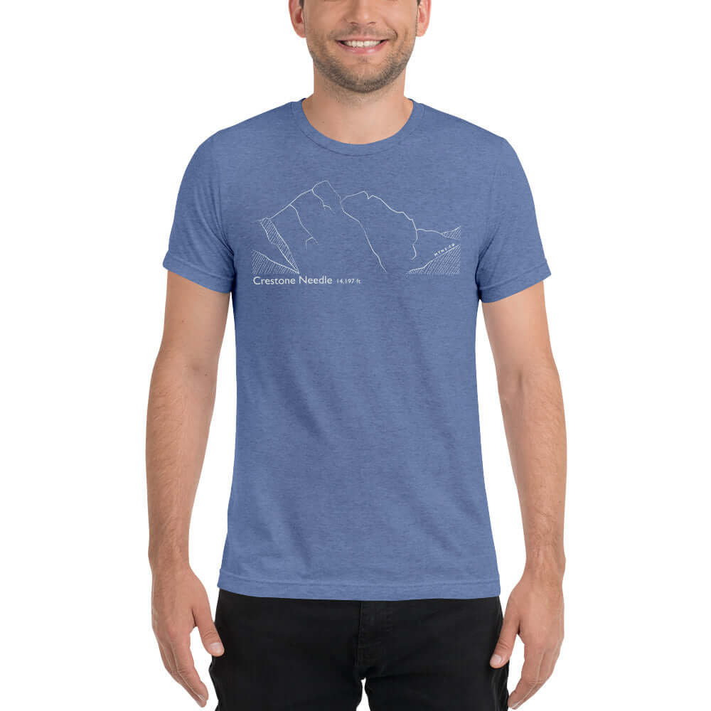 Crestone Needle Tri-Blend T-Shirt – Mtns Co