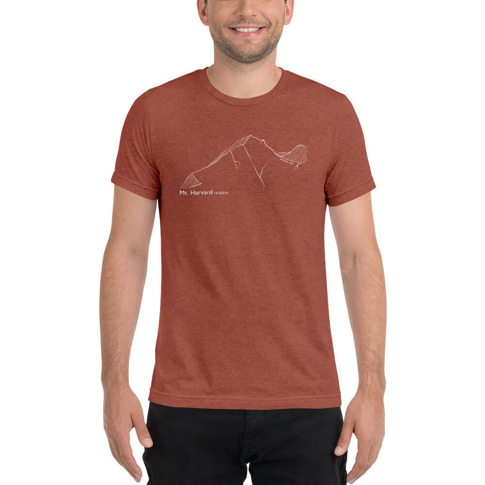 Mt Harvard Tri-Blend T-Shirt – Mtns Co