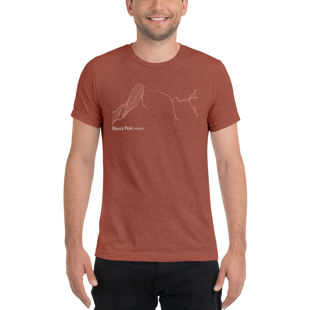 Blanca Peak Tri-Blend T-Shirt – Mtns Co