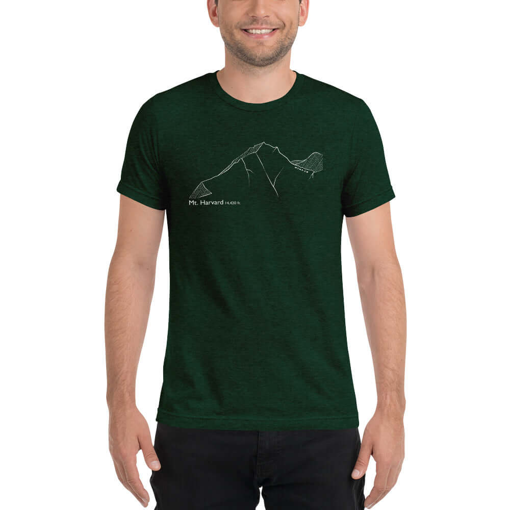 Mt Harvard Tri-Blend T-Shirt – Mtns Co