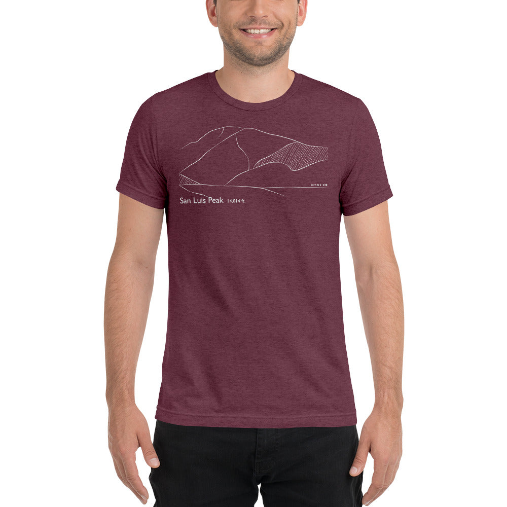 San Luis Peak Tri-Blend T-Shirt