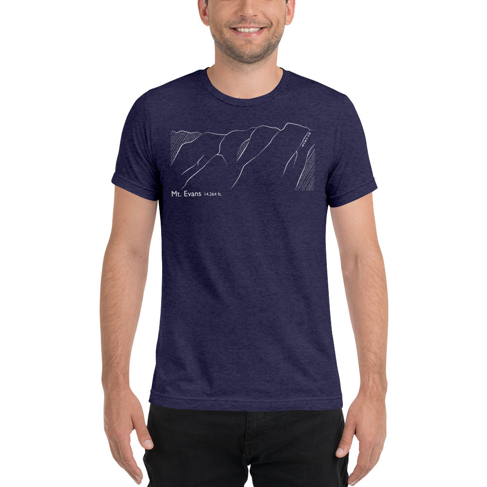 Mt Evans Tri-Blend T-Shirt
