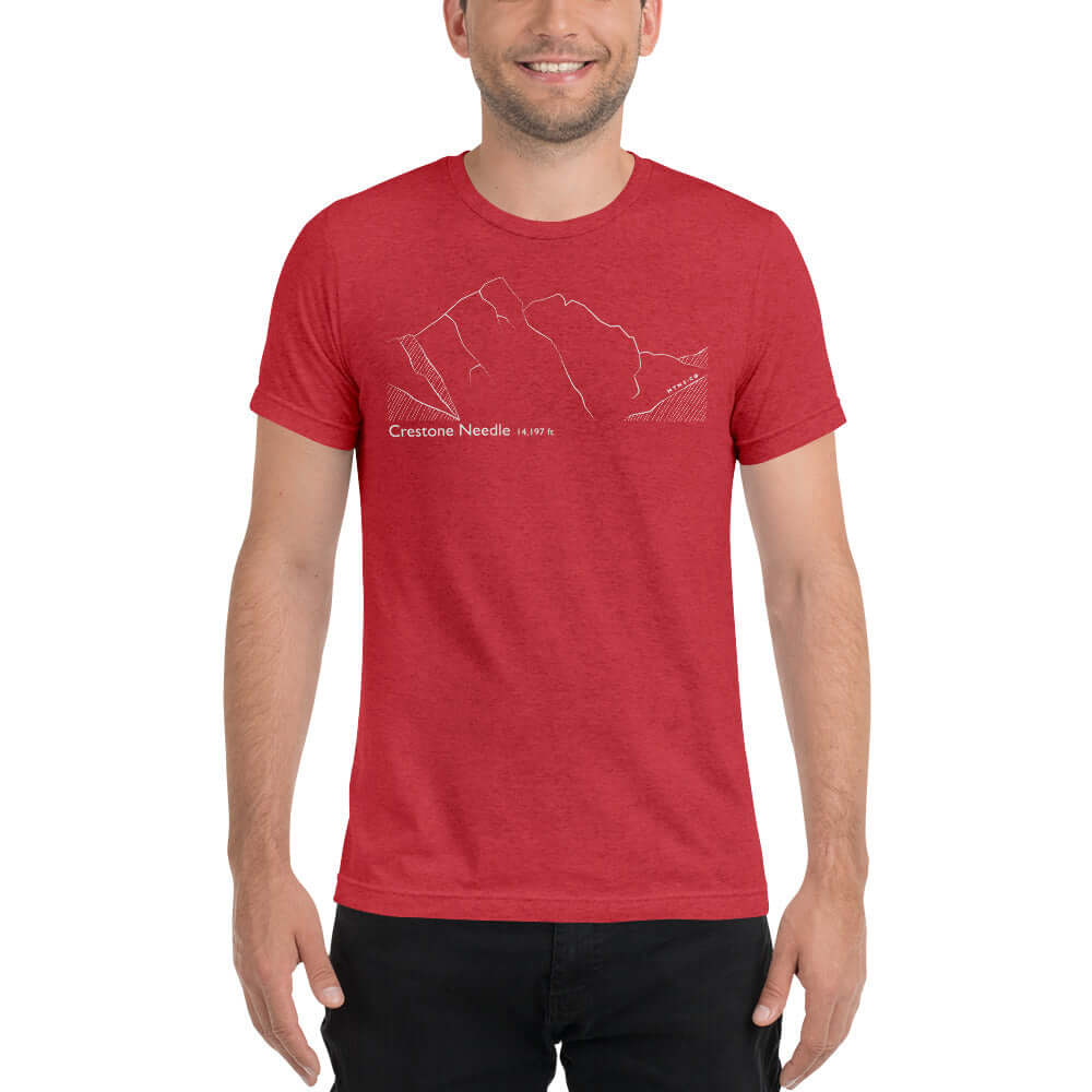 Crestone Needle Tri-Blend T-Shirt – Mtns Co