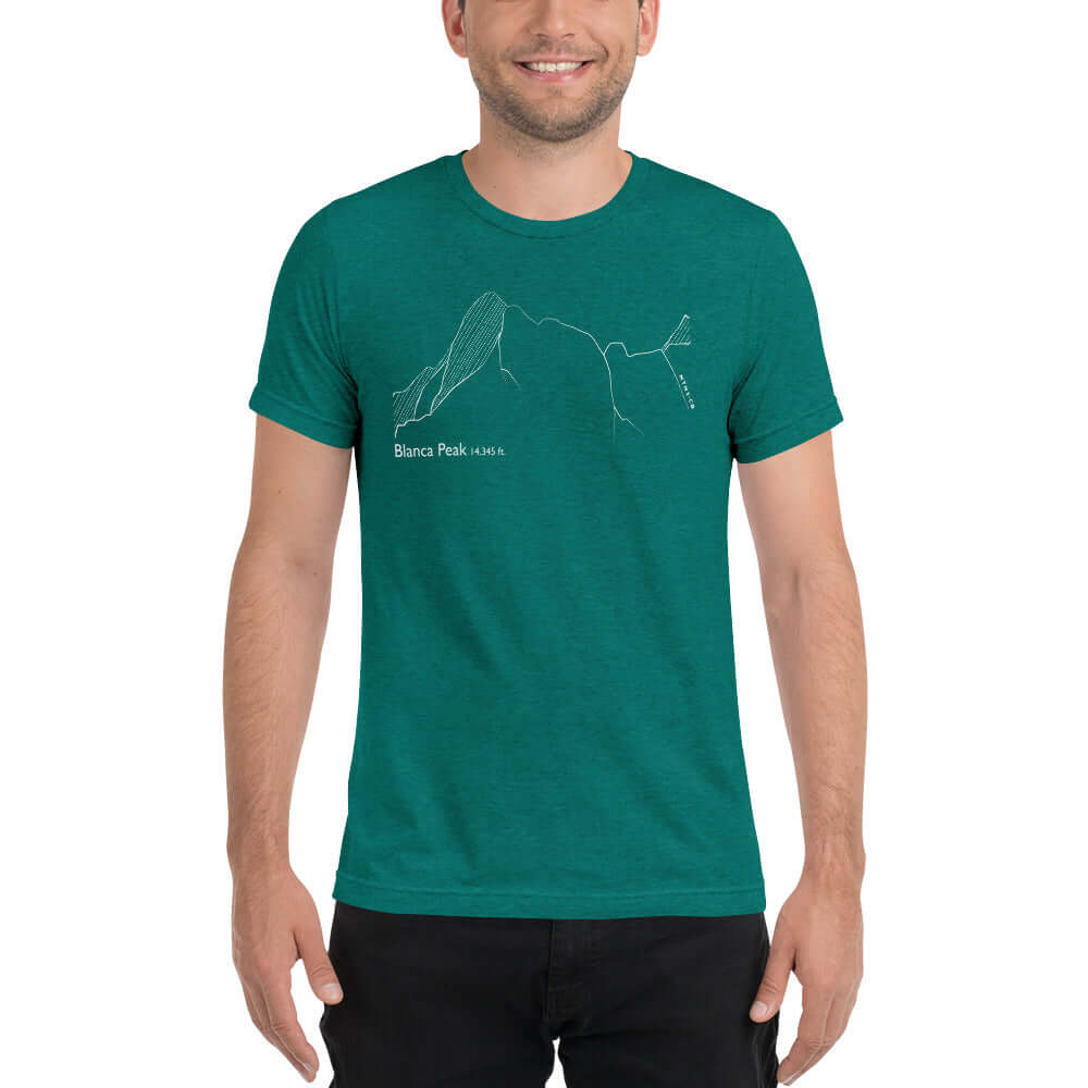 Blanca Peak Tri-Blend T-Shirt – Mtns Co