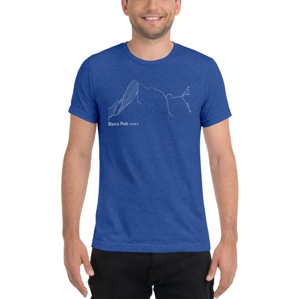Blanca Peak Tri-Blend T-Shirt – Mtns Co