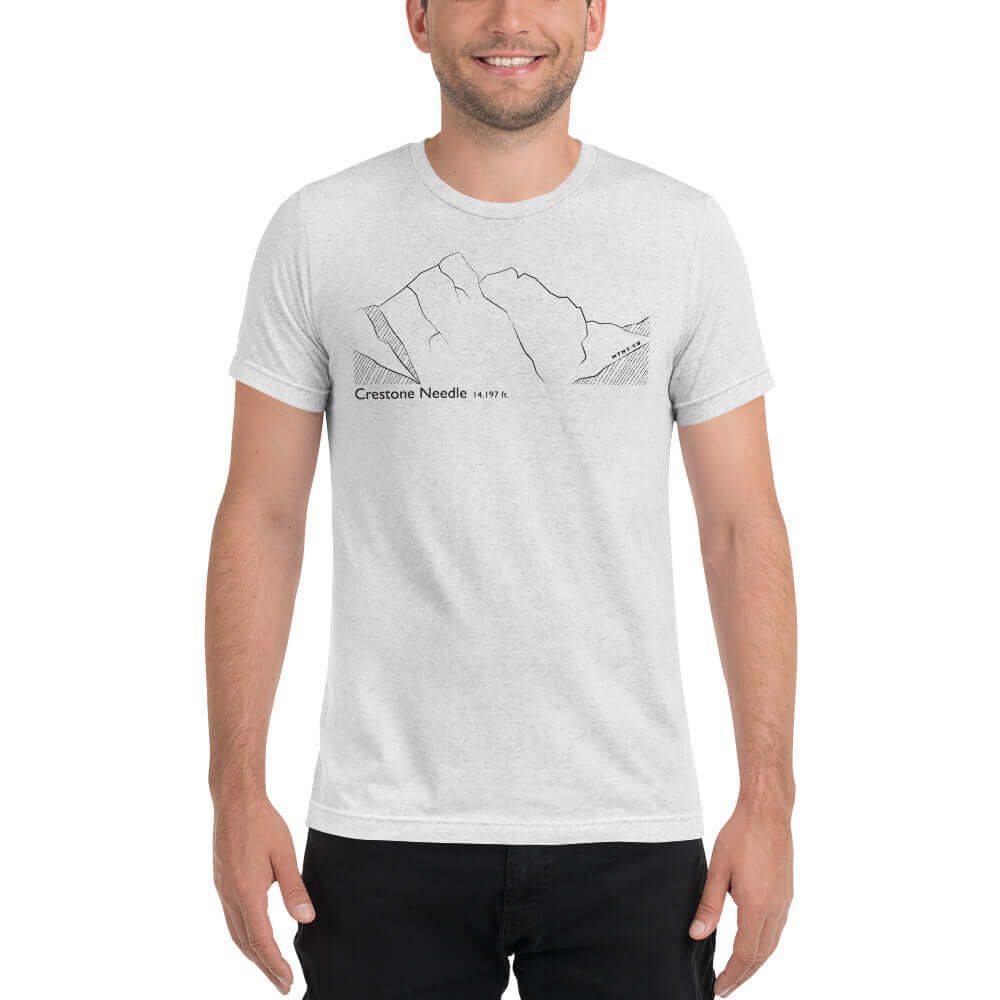 Crestone Needle Tri-Blend T-Shirt – Mtns Co